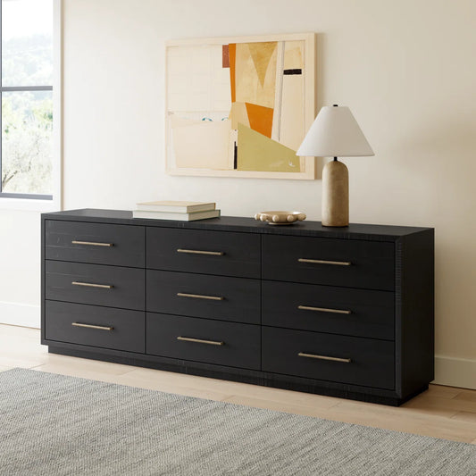 Darabont Solid Wood 88'' W 9 - Drawer Dresser