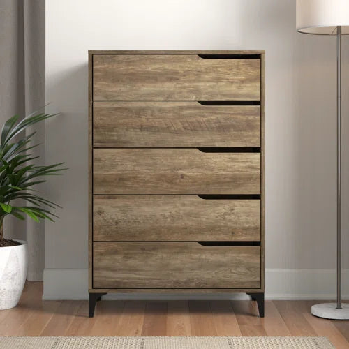 Norcross 5 Drawer 31'' W Dresser