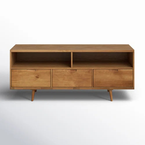 Sadie 58" Solid Wood 3-Drawer